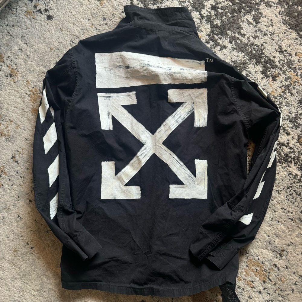Off-White Long Sleeve Jacket